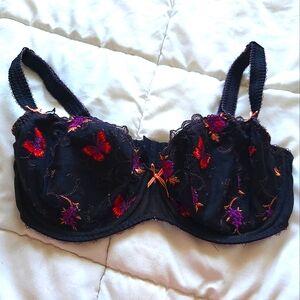 FREYA Butterly & Floral embroidered Bra